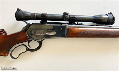 Winchester Model 71, .348 Winchester, Delux with Weaver Scope