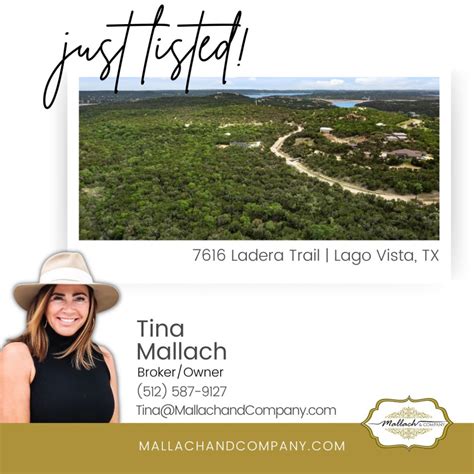Just Listed: 7616 Ladera Trl, Lago Vista, TX 78645 - Mallach and ...