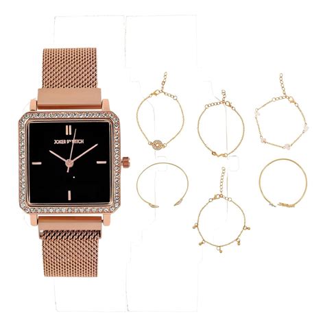 Buy Joker & Witch Stainless Steel Women Alana Rosegold Analog Watch ...