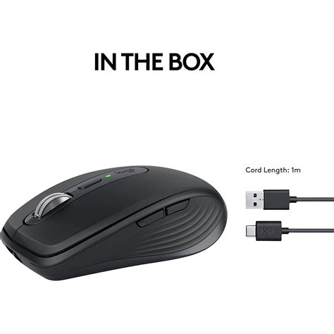 Buy the Logitech MX Anywhere 3S Wireless Mouse - Graphite ( 910-006932 ) online - PBTech.co.nz