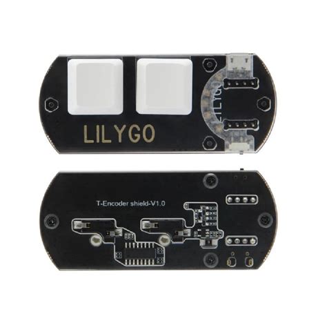 LILYGO T-Encoder Shield V1.0 CH552 Customize Macro Keys With APA102 RGB ...