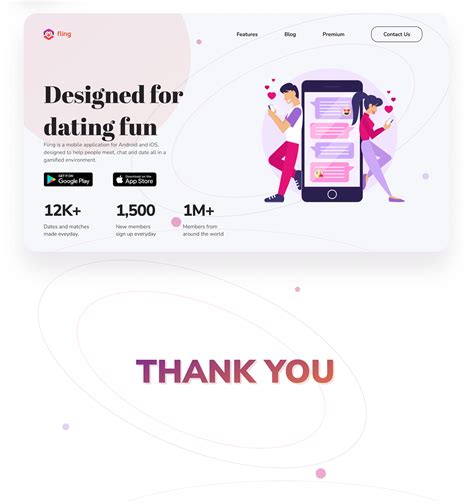 Fling (Dating App) UX Case Study on Behance