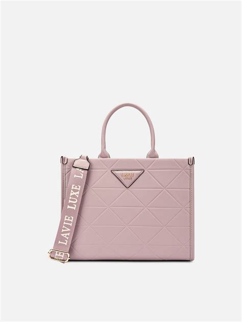 Lavie Luxe Mona25 Large Box Satchel – Lavie World