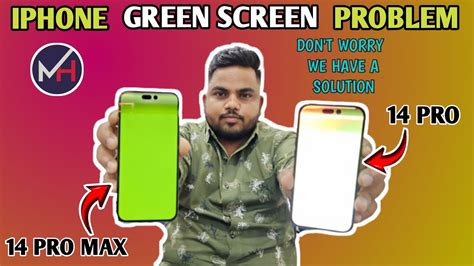 Image result for 14Pro Green Screen Error Fix