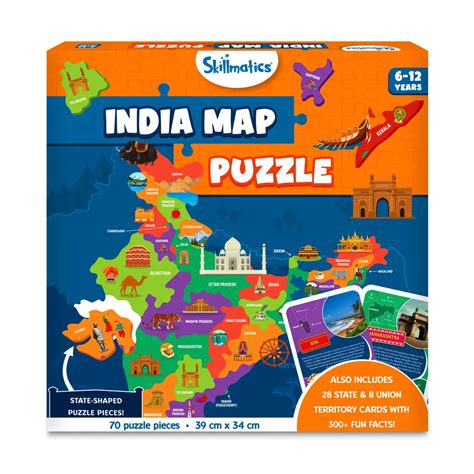 India Map Puzzle | Indian States Puzzle Game | Skillmatics