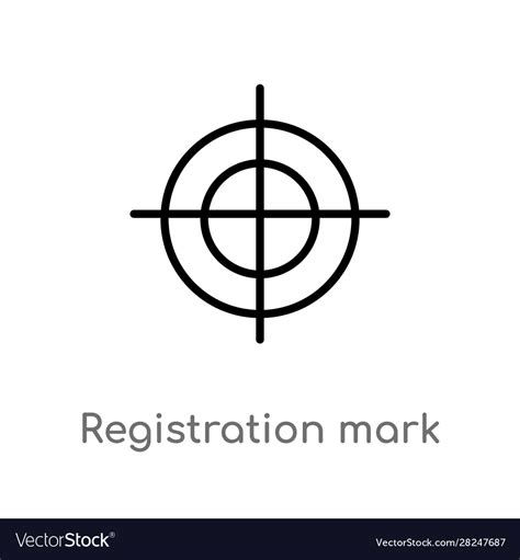 Registration Mark Vector
