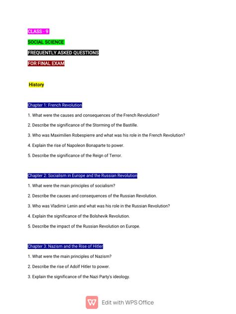 Image result for Class 9 SST Question Answer