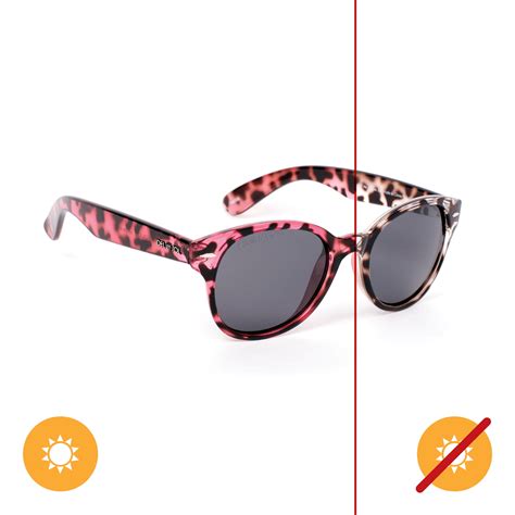Del Sol Color-Changing Sunglasses For Women, Tortoise To Pink ...