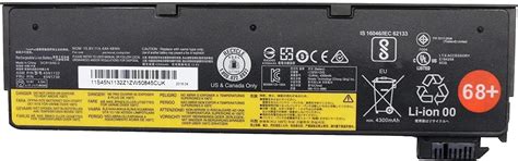 Fugen Laptop Battery for Lenovo X240 T460 T460P T470P ThinkPad L450 ...