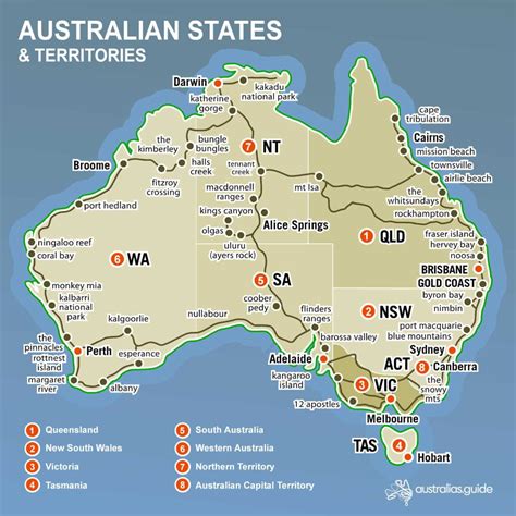 Map of Australia | Australia