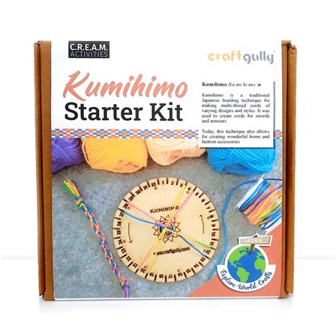 CraftGully Japanese Kumihimo Starter Kit - Explore World Crafts Series ...