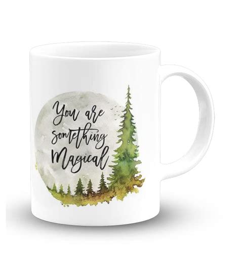 Buy The Desi Monk You are Something Magical Printed White Mug with ...