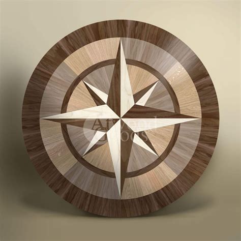 Wood Floor Medallions