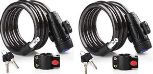 ADONYX Lock-Spiral with Key Cycle Lock Price in India - Buy ADONYX Lock ...