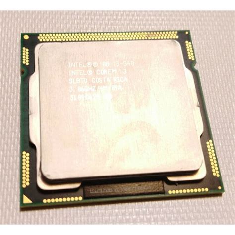 Intel Core I3-540 CPU 3.0 GHz 2 cores 4 Threads SLBTD Socket 1156 # ...