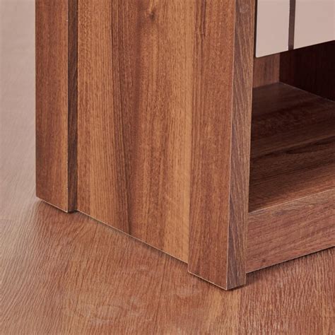 Buy Leon Bed Side Table with Drawer - Brown from Home Centre at just ...