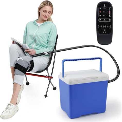 Amazon.com: Knee Ice Machine for Post-Surgery – 8-Quart Affordable Cold Therapy Machine for Knee ...