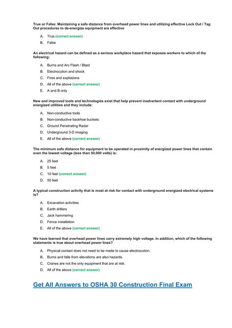Answer & Question OSHA 30 Final Exam.pdfAnswer & Question OSHA 30 Final ...