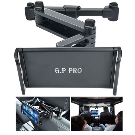 GP-PRO 後部座席 タブレット ホルダー 改良版 車載ホルダー 伸縮 アーム | 夢屋