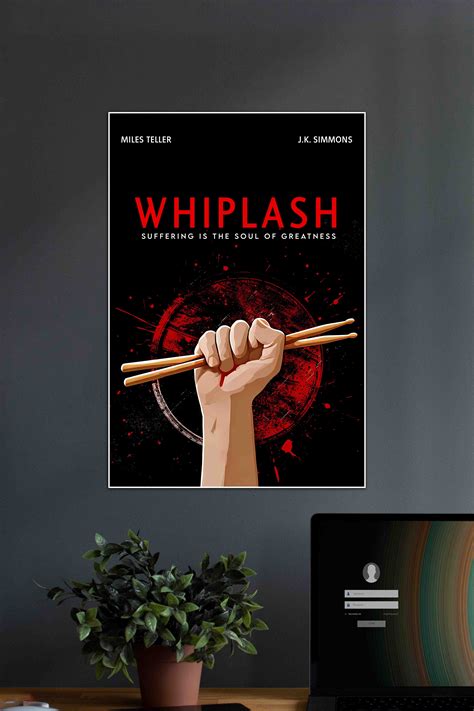WHIPLASH | Damien Chazelle | Hollywood Movie Poster – Posterized