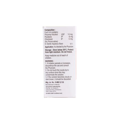 Polyvin Eye Drops Price, Uses, Side Effects, Composition - Apollo Pharmacy