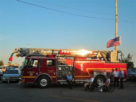 Cape Cod Fire Departments - Black Bathroom Mirror