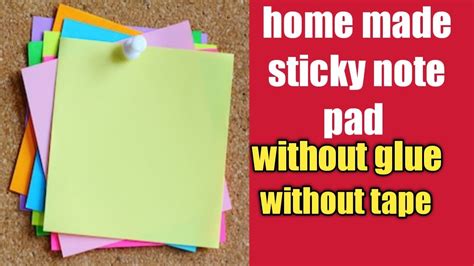 Homemade Sticky Notes 的图像结果