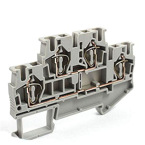 Image result for DIN Rail Spring Terminal Block