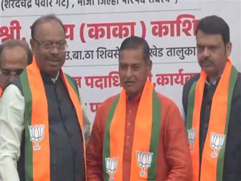 NCP (SP) leader Madhukar Ralebhat joins BJP ahead of Maharashtra polls