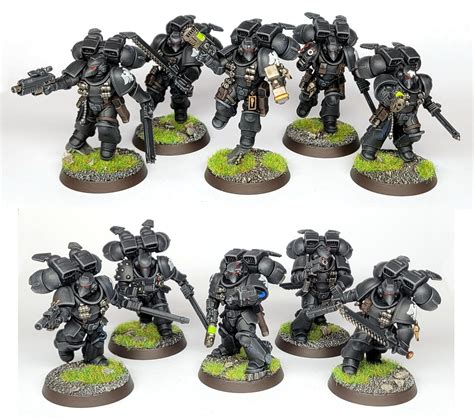 Jump Pack Intercessors (reposed slightly) vs Assault Intercessors (with ...