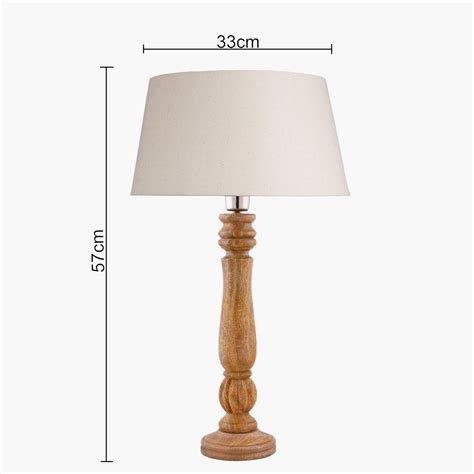 Buy HOMESAKE Wooden Table Lamp from Homesake at just INR 5000.0