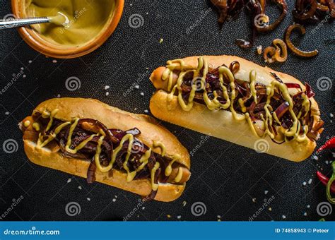 All beef hotdogs stock image. Image of hotdog, gourmet - 74858943