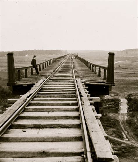 Farmville Va vicinity High bridge of the South Side Railroad across the ...
