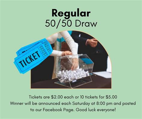 Regular Weekly 50/50 Draw, 1893 Manotick Station Road, Greely, ON ...