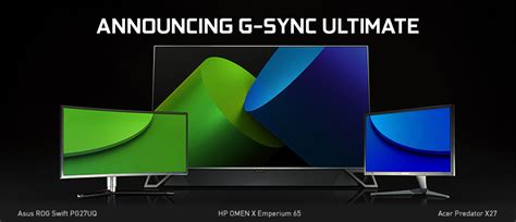 G-SYNC Compatible Monitors and BFGD | GeForce News | NVIDIA