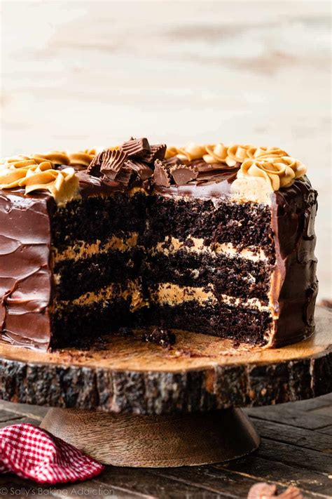 Peanut Butter Cake With Chocolate Ganache at Sherry Ramos blog