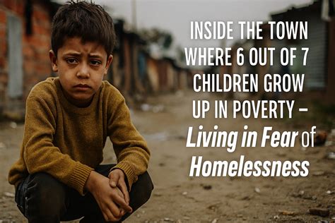 Inside the Town Where 6 Out of 7 Children Grow Up in Poverty — Living ...
