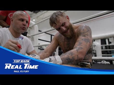 Paul showed how he prepared for Fury – RingSide24