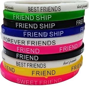 Buy Silicone Friendship Band for Friendship Day Best Friends For Girls ...