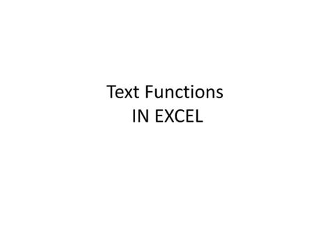 Image result for Excel Text Editing Functions