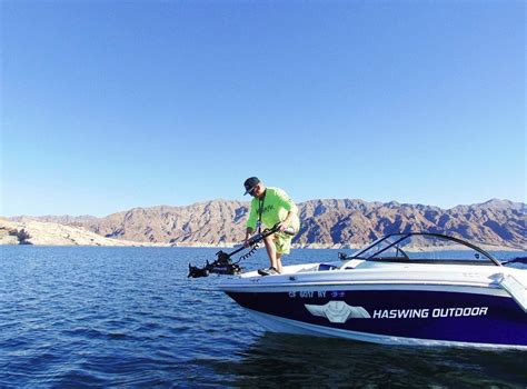 Buy PARKHO HASWING Electric Trolling Motor – 12V 54 55lbs Cayman GPS ...