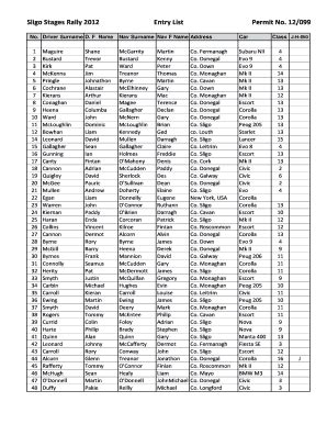 Fillable Online rally Parking Info Sheet for Students. Business Parking ...