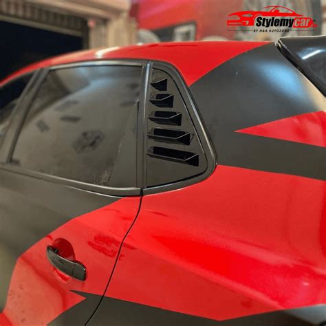 Volkswagen Polo Window Louvers R-Line Style (2009–2022) – 1-Year Warranty