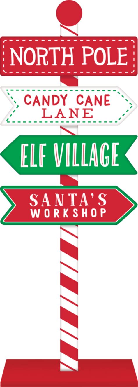 Printable North Pole Sign | Plan Your Year Easily!