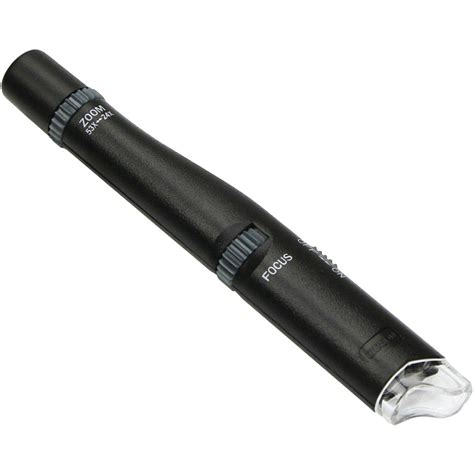 Carson MicroPen LED Lighted 24x-53x Magnification Microscope Pen (MP ...