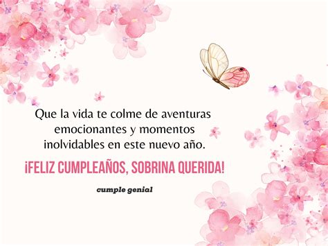 Tarjetas de Cumpleaños para una Sobrina para dedicar con cariño ...