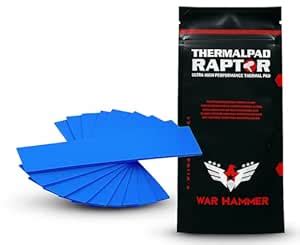 WAR HAMMER Thermal Pad Raptor Ultra High Performance Thermal Pad, 0.5 1 ...