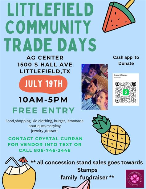 July trade days, Littlefield Ag Center, 19 July 2025 | AllEvents