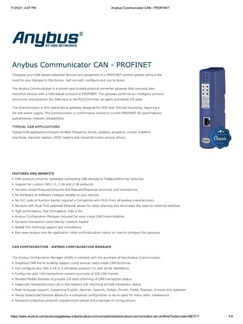 Image result for Any Bus Profinet Setup