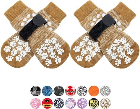 EXPAWLORER Anti Slip Dog Socks to Prevent Licking Paws, Dog Shoes for ...
